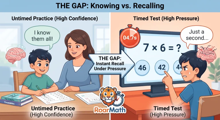 Why Your Child Knows Times Tables But Still Fails Timed Tests